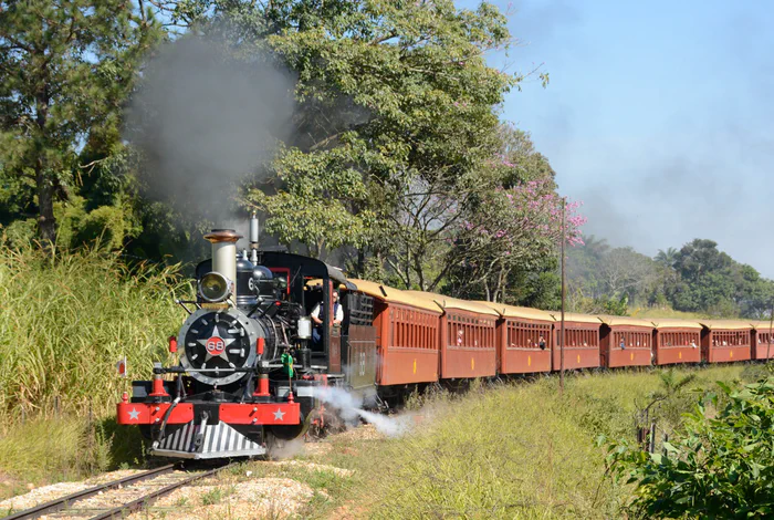 As locomotivas a vapor da Estrada de Ferro Oeste de Minas